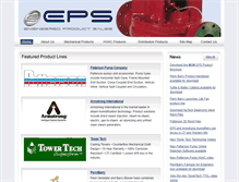 Tablet Screenshot of ep-sales.com